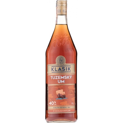St. Nicolaus Klasik Tuzemský 40% 1 l (čistá fľaša)