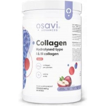 Osavi Collagen Hydrolyzed Peptides | Type I & III [600 грама] Ябълка