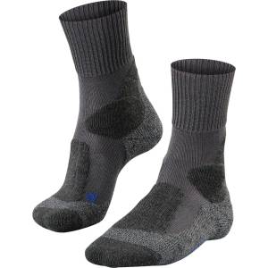 Falke Мъжки туристически чорапи Falke TK1 Cool Walking socks - Grey - размер 42-43 (EU) (201-1488-0112)