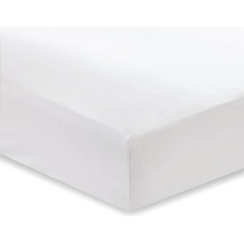 Bianca Biela plachta z bavlneného saténu Classic 135x190