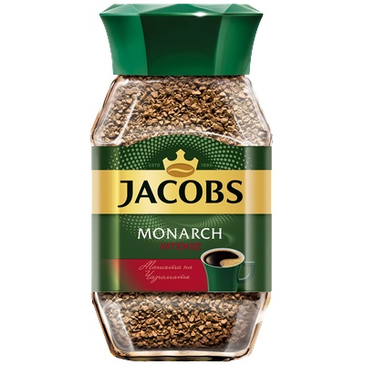 Jacobs Разтворимо кафе Jacobs Monarch Intense, 100 г (4031928-8711000513828)