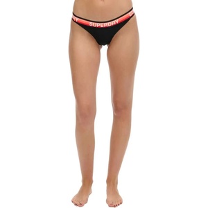 Superdry Classic Stripe bikini top - Black (Black)