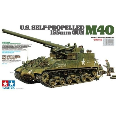 Tamiya M40 155 Self Propelled Gun 1:35