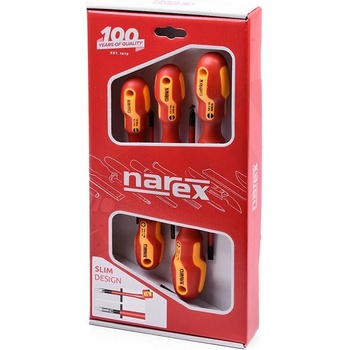 NAREX Комплект отвертки Narex Bystrice 8551 01 - 1000 V VDE, SB/PH, 5 бр (8551 01)
