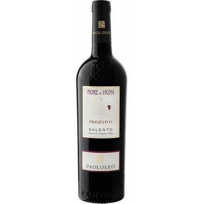 Cantine Paololeo "Fiore di Vigna" Primitivo IGP Salento 2021 14,5% 0,75 l (čistá fľaša)