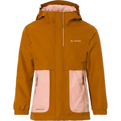 VAUDE Детско 3-в-1 яке Vaude Kid's Campfire 3in1 Jacket Girls 3-in-1 jacket - Silt Brown / Rose - размер 92 (EU) (703-1402-1311)