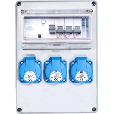 ETI EDS8 RCD 3 B 3F IP44 3x230V 001105840