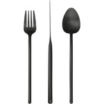 Herdmar (Португалия) Комплект прибори за хранене HERDMAR STICK с черно матирано PVD покритие - 24 части (Herdmar 149-3024-0517-200-0001)