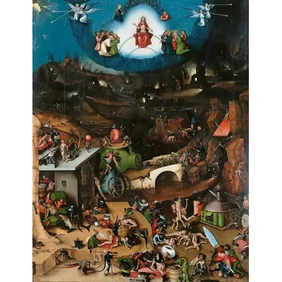 Obrazy - Cranach, Lucas: Poslední soud (detail) - reprodukce obrazu