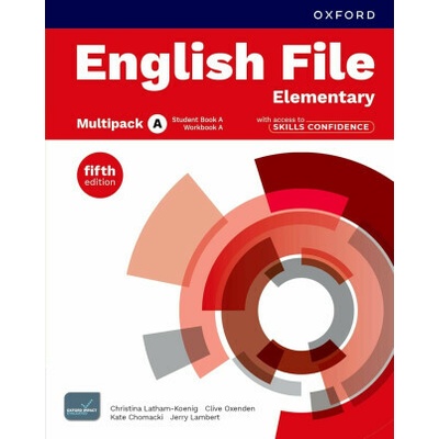 English File Fifth Edition Elementary Multipack A with Skills Confidence - Clive Oxenden, Christina Latham-Koenig