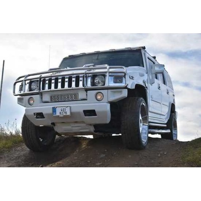 Jízda Hummerem H2 na offroad trati Polygonu u Příbrami