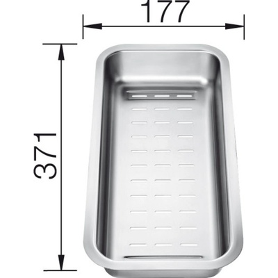 Blanco Miska nerez pro DALAGO- 371x177