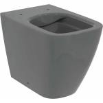 Ideal Standard Стояща тоалетна чиния Ideal Standard i. life B, лъскаво сива, без ръб (T461658)
