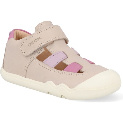 Geox B Steppieup ivory/pink