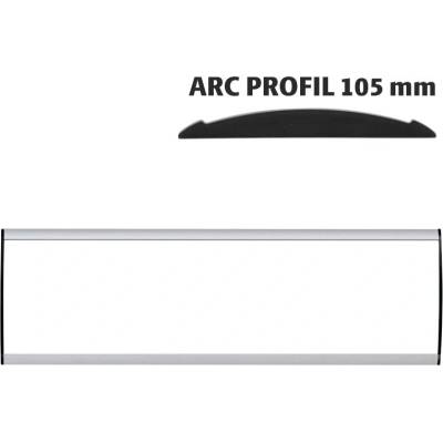 A-Z Reklama CZ Orientační nástěnná tabulka 105 × 400 mm - Arc Profil – kód UDS105NB40