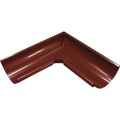 Precit Roof Vnútorný roh pre odkvapový žľab 125 mm plech oxidovaná červená