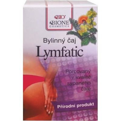 Bione Cosmetics Lymfatic bylinný čaj XL 20 x 2 g