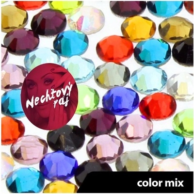 Allepaznokcie Kamienky na nechty A LA Swarovski SS10 AB 50 ks