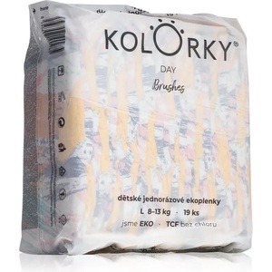 Kolorky Day Brushes еднократни пелени размер S 8-13 Kg 19 бр