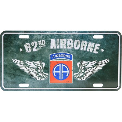 Fosco Plechová cedule SPZ 82nd Airborne