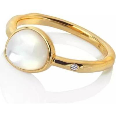Hot Diamonds Stříbrný pozlacený prsten x Jac Jossa Soul DR231 o 52 b