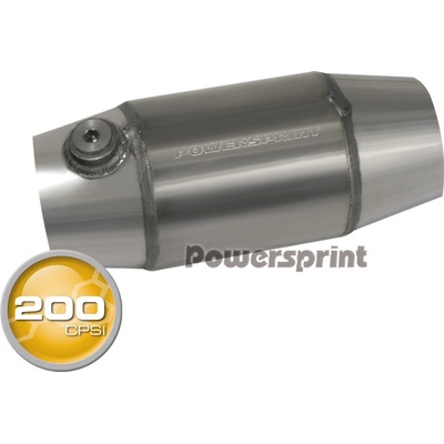závodní katalyzátor 200 CPSI, vnitřní průměr příruby 76 mm