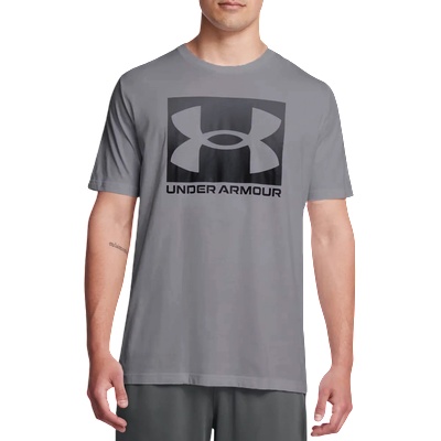 Under Armour Тениска Under Armour Boxed Sports Short Sleeve Сребърно Velikost XL