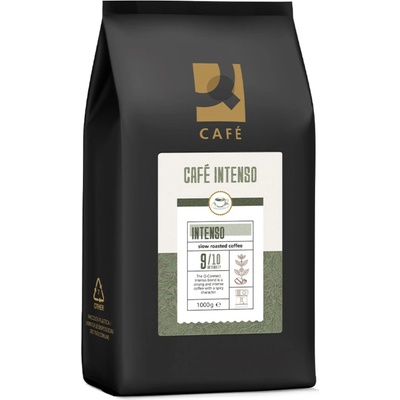 Q Connect Café Intenso káva 1 kg výrazná a plná chuť