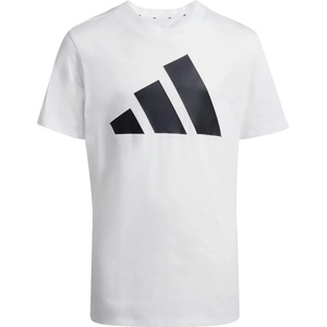 Adidas Детска тениска adidas Kid's Bold Tee 160 T-shirt - White / Black - размер 176 (EU) (704-4531-0715)