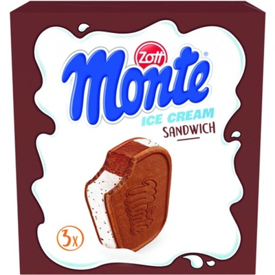 Monte Zott sandwich 3 x 120 ml