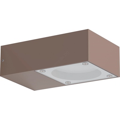 Ideal Lux - Външно стенно осветително тяло SIRIO 1xGX53/9W/230V IP65 кафяво (ID318196)