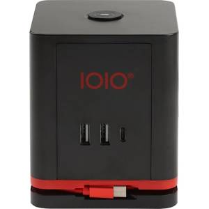 IOIO Кабелен удължител IOIO 3 гнезда 1, 5 м, 2xUSB-A, 1xUSB-C, черен 41213 (41213)