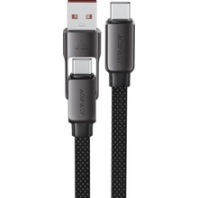 Acefast C13-05 Rychlonabíjecí Type-C na USB Type-C 0,2m černý