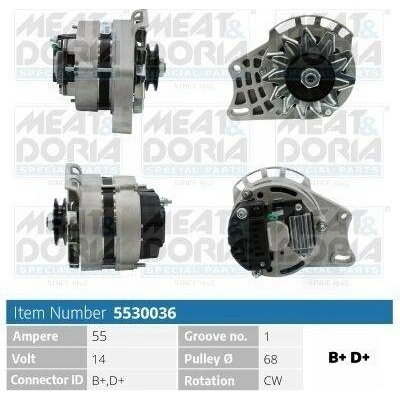 Generátor MEAT & DORIA 5530036