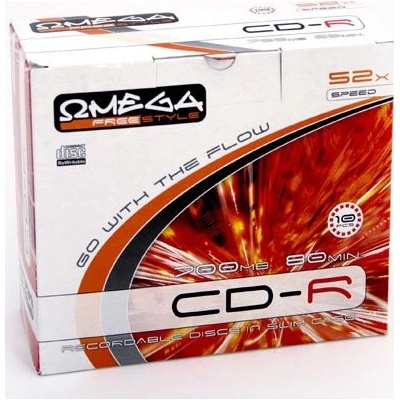 Platinet Freestyle CD-R (x10 pack) 700 MB 52x 10 броя (56663)