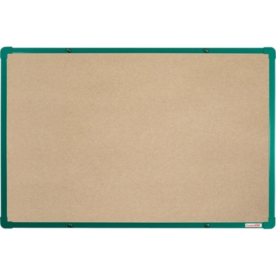 BoardOK Textilní tabule 90 x 60 cm, zelený rám