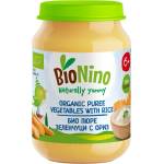 BioNino Био пюре BioNino - Ориз със зеленчуци, 6 м+, 190 g (F06030012A0010) - baby