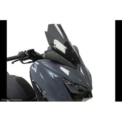 Yamaha X-Max125 18-22,X-Max300 17-22,X-Max400 18-20,Tricity300 20-25 Skútr plexi Powerbronze 400 mm - tmavě kouřová – Hledejceny.cz