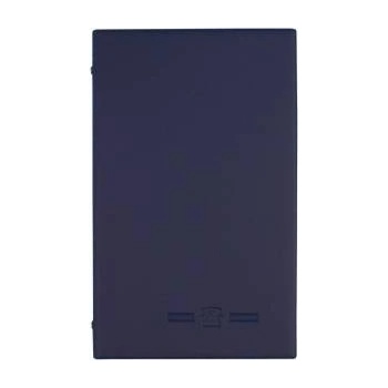 Biurfol Business Card Holder 200 W alphabetical navy blue