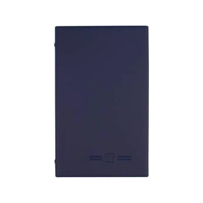 Biurfol Business Card Holder 200 W alphabetical navy blue