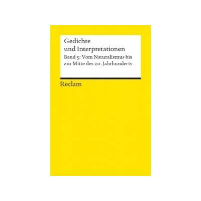 Vom Naturalismus bis zum Jahrhundertmitte - Hartung, Harald