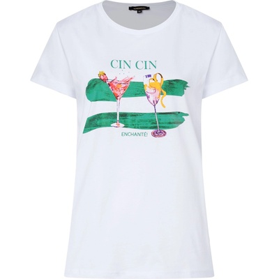 More & more Тениска 'Cin Cin' бяло, размер 34