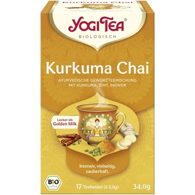 YOGI TEA BIO čaj kurkuma chai 17 x 1,8 g
