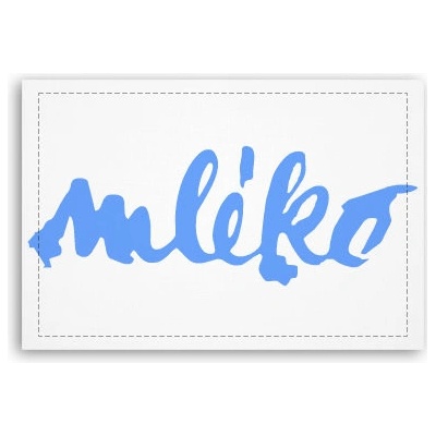 Fotoobraz 90x60 cm střední Mléko