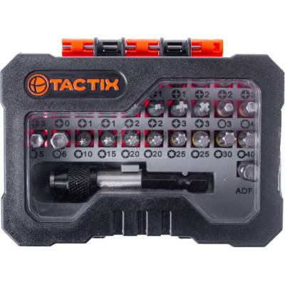 Sada bitů Tactix v plastovém pouzdře TC419832P