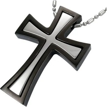 Image 1 of Колие с кръст " Две в едно"