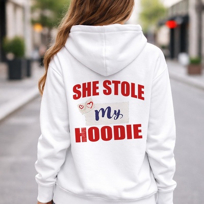 Hoodstyle Суичър - She stole my hoodyHOOD-1583 - , размер