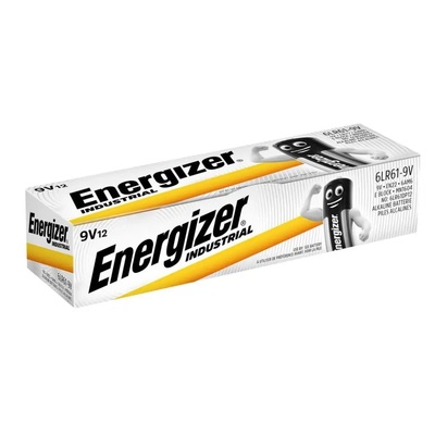 Energizer БАТЕРИИ energizer industrial pro 6lr61 9v 12 БР (361091)