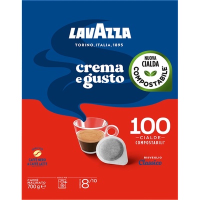 LAVAZZA Кафе дози Lavazza Crema e Gusto Classico, 100бр