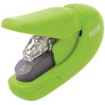PLUS Corporation Съшивател Stapless, ръчен, 5 листа, PLUS, зелен 31146 (31146)